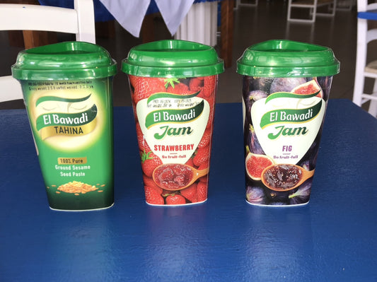 El Bawadi spreads (tahina and jams)