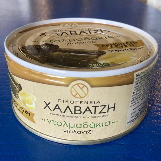 Halvatzis / χαλβατζης Dolmades with lemon 280g