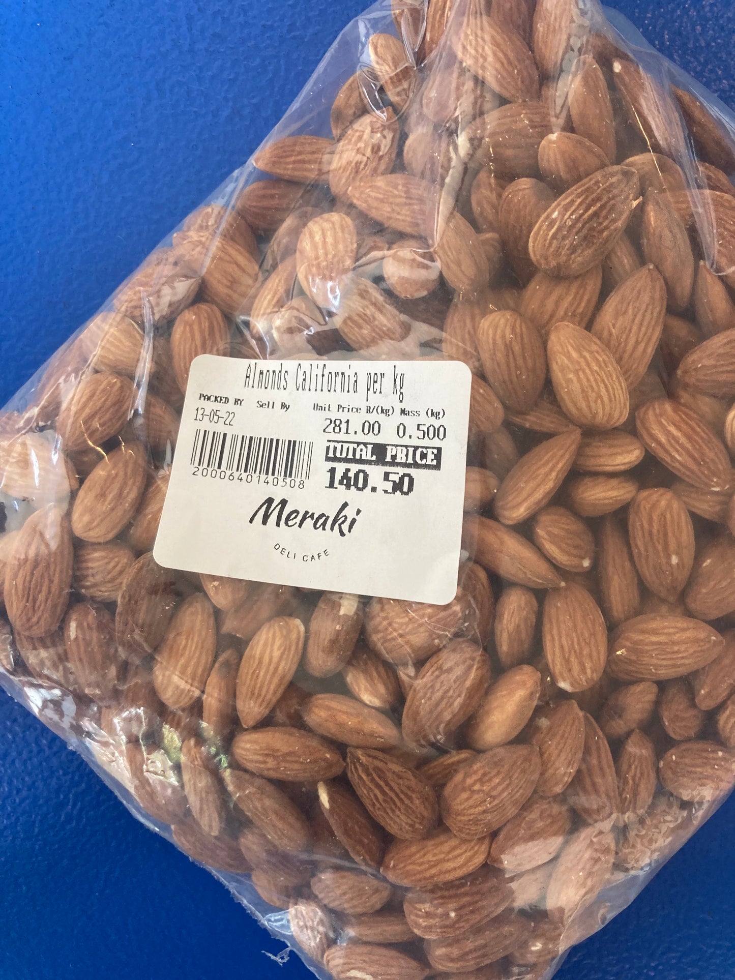 Meraki California Almonds (200g)